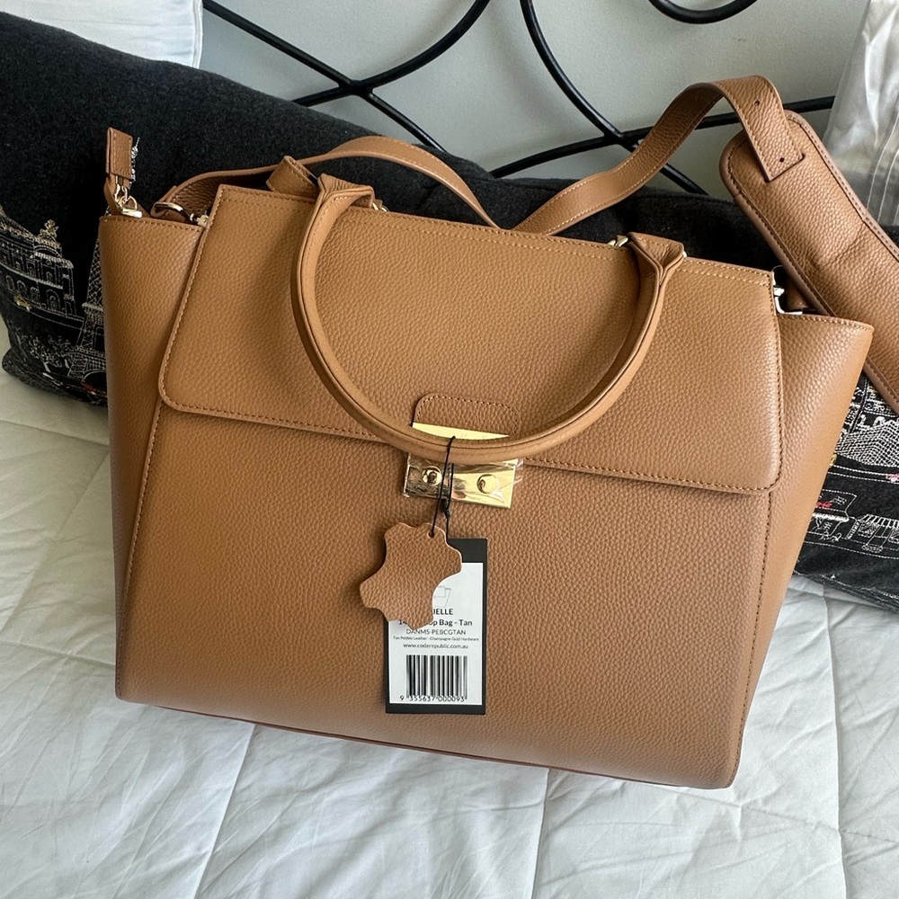 Gorgeous Leather Code Republic Danielle Limited Edition laptop  Handbag